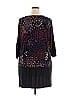 Woman Within Black 3/4 Sleeve Top Size 18 - photo 2