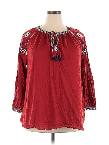 Ann Taylor LOFT 3/4 Sleeve Blouse (view 1)