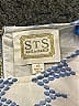 Sail to Sable 100% Cotton Argyle Blue Casual Dress Size XS - photo 3