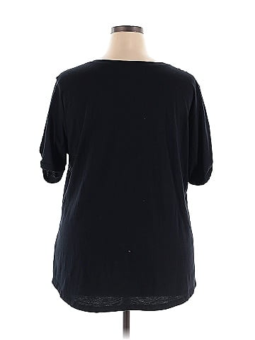 a.n.a. A New Approach 3/4 Sleeve T-Shirt (view 2)