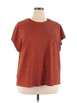 Shein Curve Short Sleeve Top