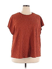 Shein Curve Short Sleeve Top