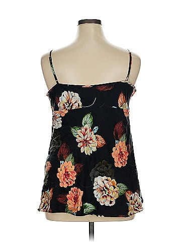 Johnny Was Sleeveless Silk Top (view 2)