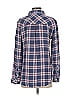 Rails 100% Rayon Plaid Blue Long Sleeve Button-Down Shirt Size S - photo 2