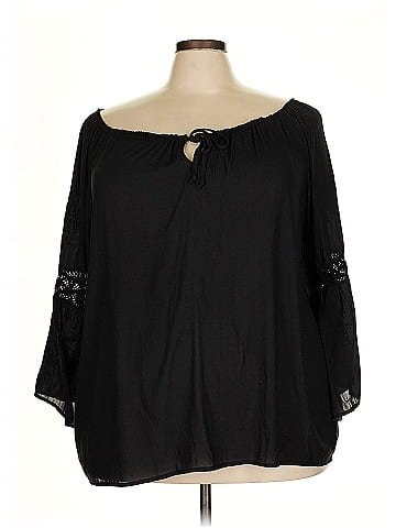 Torrid 3/4 Sleeve Blouse (view 1)