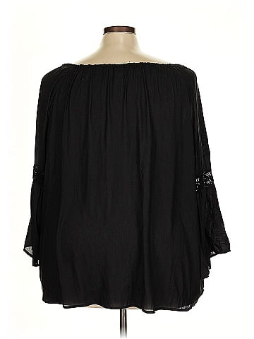 Torrid 3/4 Sleeve Blouse (view 2)