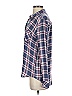 Rails 100% Rayon Plaid Blue Long Sleeve Button-Down Shirt Size S - photo 5