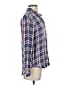 Rails 100% Rayon Plaid Blue Long Sleeve Button-Down Shirt Size S - photo 4