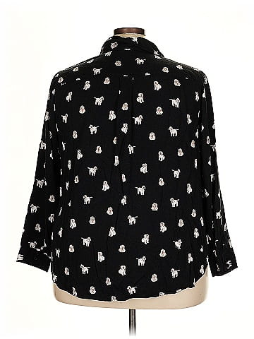 Torrid 3/4 Sleeve Blouse (view 2)