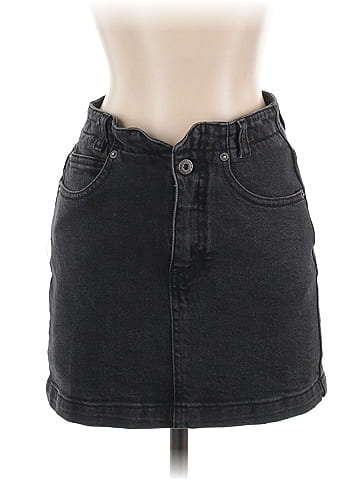 We the Free Denim Skirt (view 1)