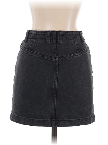 We the Free Denim Skirt (view 2)
