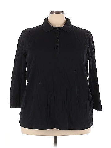 Roaman's Long Sleeve Polo (view 1)