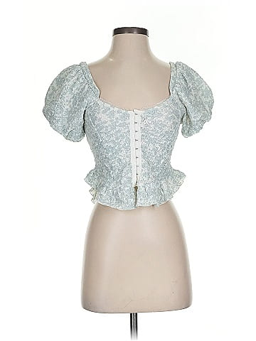 Free People Short Sleeve Blouse (view 1)