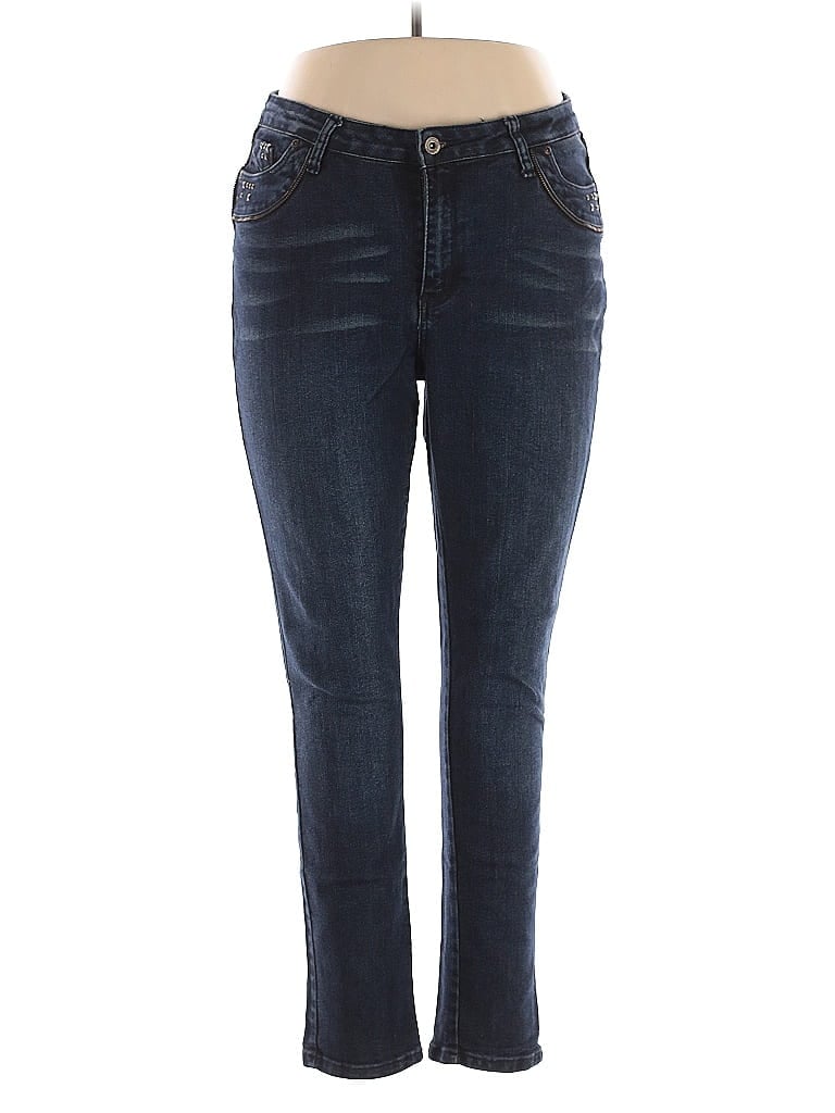 Pre-owned Salt Works Jeans In Blue