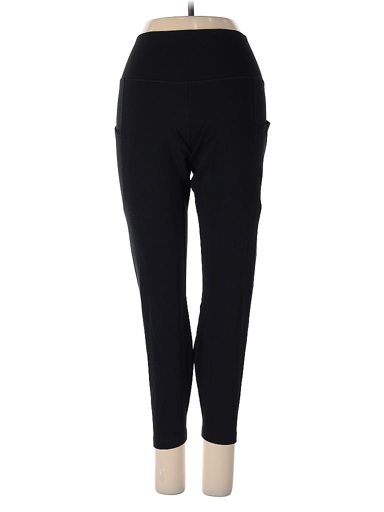 Pre-owned Nike Active Pants In Black