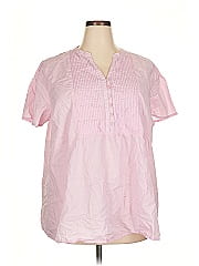 Woman Within Short Sleeve Blouse