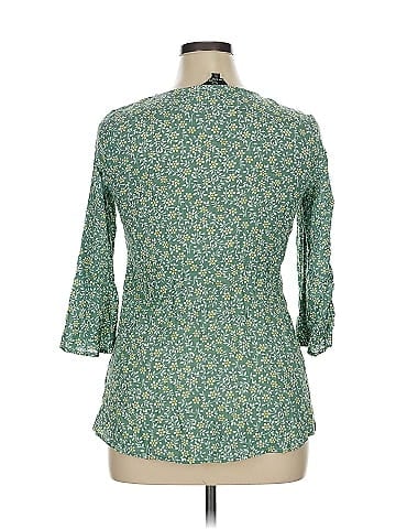Suzanne Betro 3/4 Sleeve Blouse (view 2)