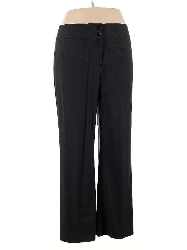 Pre-owned Evan Picone Dress Pants In Black