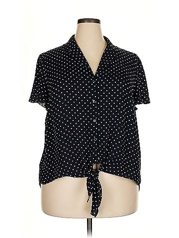 Ann Taylor Short Sleeve Blouse (view 1)