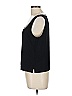 St. John Black Sleeveless Top Size L - photo 5