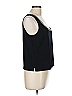 St. John Black Sleeveless Top Size L - photo 4