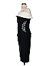 Alex Evenings Color Block Black Cocktail Dress Size 6 - photo 5