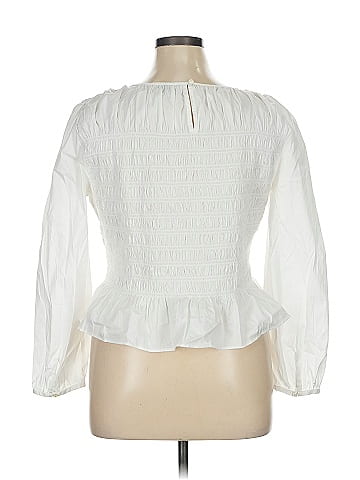 Ann Taylor Long Sleeve Blouse (view 2)