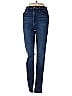FRAME Denim Solid Blue Jeans Size 27 waist - photo 1