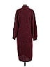 All in Favor Burgundy Casual Dress Size S - photo 2