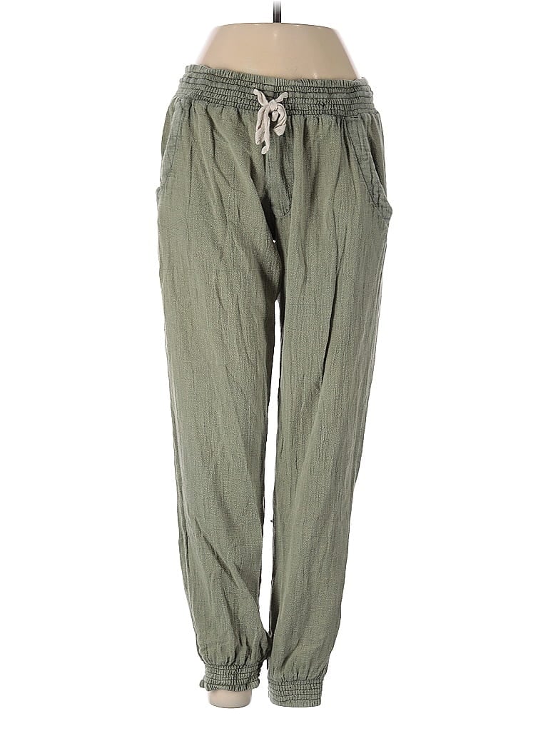 Rip Curl 100% Cotton Green Casual Pants Size S - photo 1