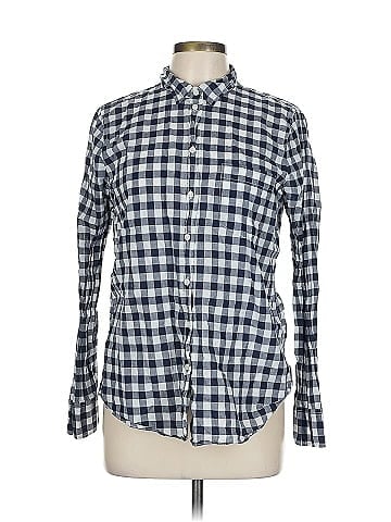 J.Crew Factory Store Long Sleeve Button-Down Shirt (view 1)