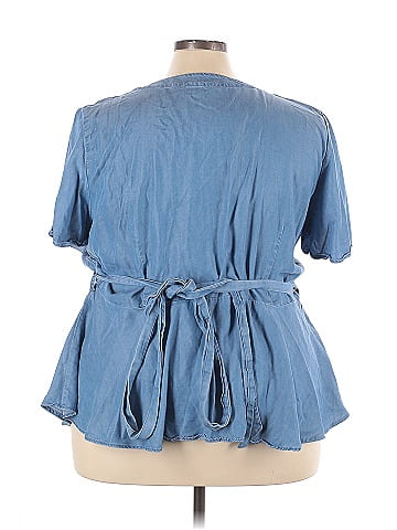Ann Taylor LOFT Short Sleeve Blouse (view 2)