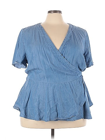 Ann Taylor LOFT Short Sleeve Blouse (view 1)