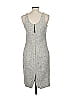 Magaschoni Tweed Gray Casual Dress Size 8 - photo 2