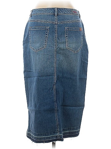 Peace Love World Denim Skirt (view 2)