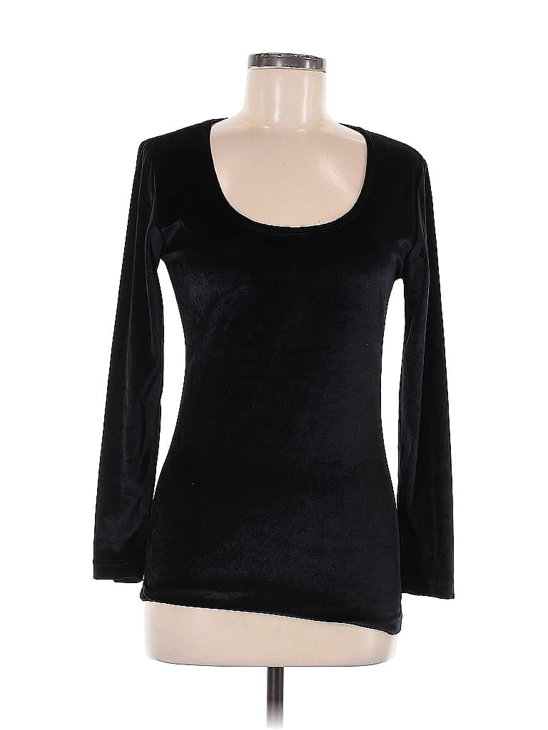 Esprit 100% Polyester Black Long Sleeve Top Size M - photo 1