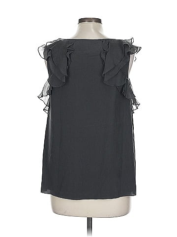 Tibi Sleeveless Silk Top (view 2)