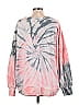 Pol Tie-dye Pink Sweatshirt Size L - photo 2