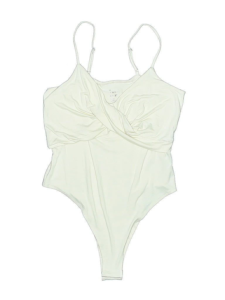 Pre-owned A New Day Bodysuit In White
