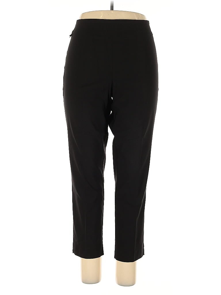 Counterparts Solid Black Casual Pants Size 18 - photo 1