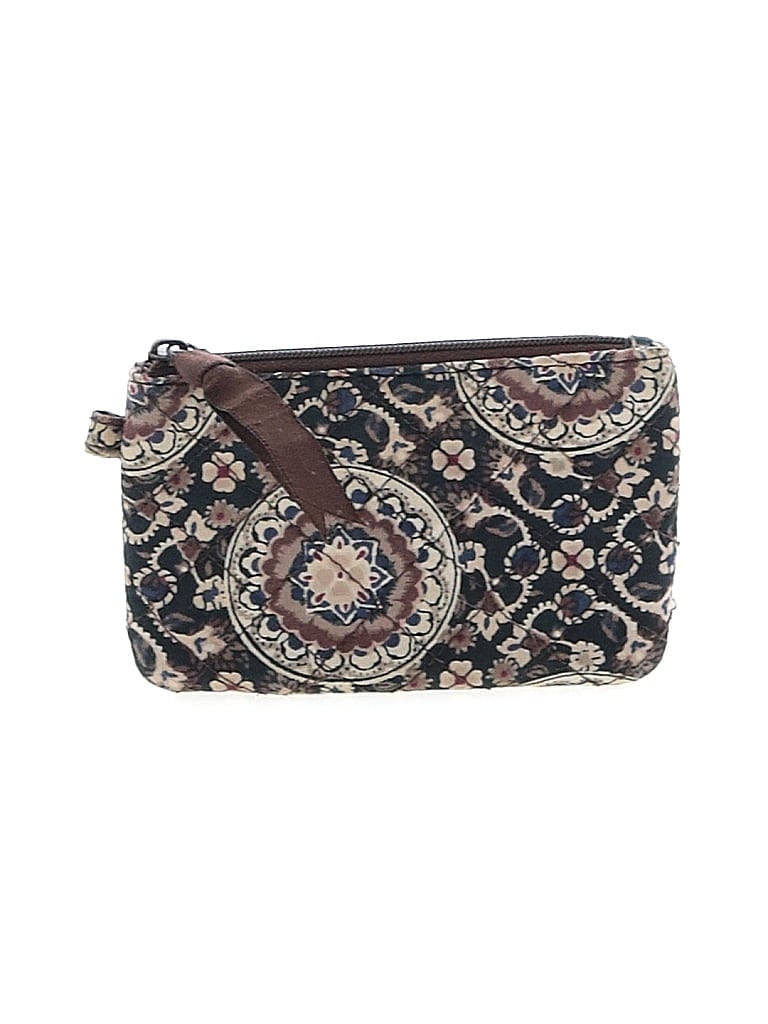 Unbranded Paisley Blue Brown Coin Purse One size - photo 1