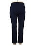 JM Collection Solid Blue Casual Pants Size 14 - photo 2
