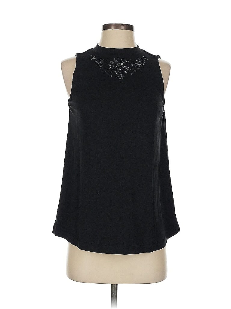 ANN TAYLOR LOFT Pre-owned Sleeveless Blouse In Black