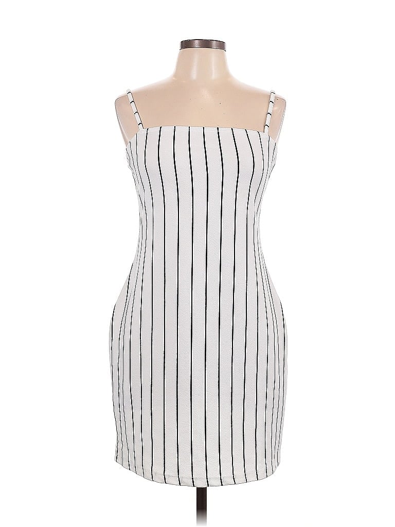 Pre-owned Shein Cocktail Dress In White