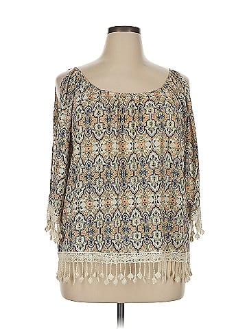 Moa Moa 3/4 Sleeve Blouse (view 1)