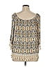 Moa Moa 100% Polyester Ivory 3/4 Sleeve Blouse Size XL - photo 2