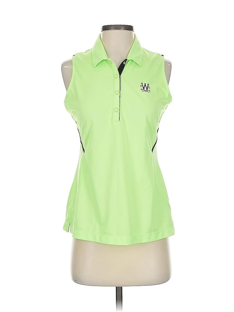 Click to view more detailed imagery on our partner's website Pre-owned Ep Sport Sleeveless Polo Shirt In Green
