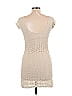 Charming Charlie Ivory Casual Dress Size L - photo 2