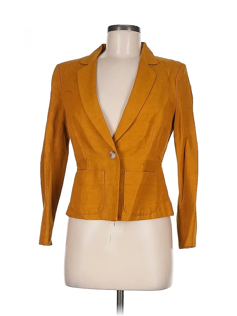 Elizabeth and James Gold Blazer Size 6 - photo 1