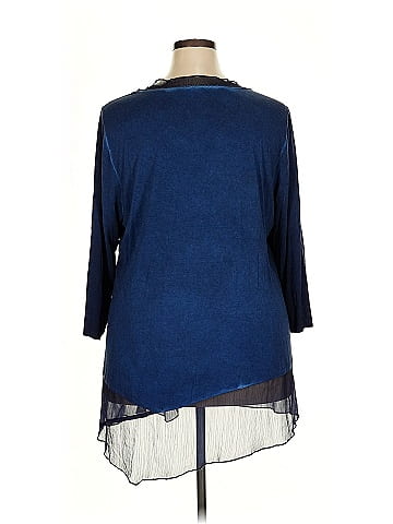 Soft Surroundings 3/4 Sleeve Top (view 2)